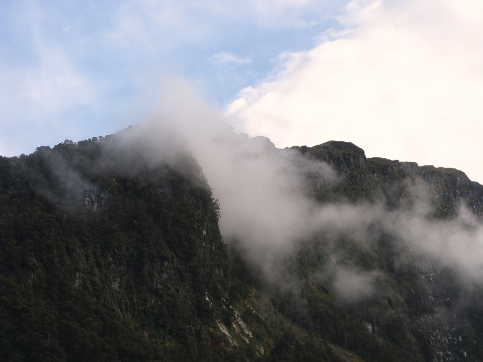 Burst of Mist From the Cliffs